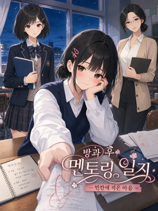 게임 「방과 후 멘토링 일지」 포스터