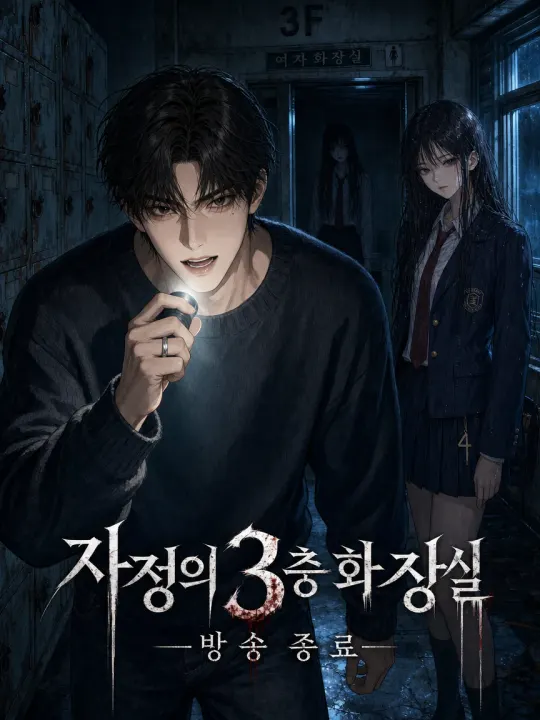 게임 「자정의 3층 화장실」 포스터